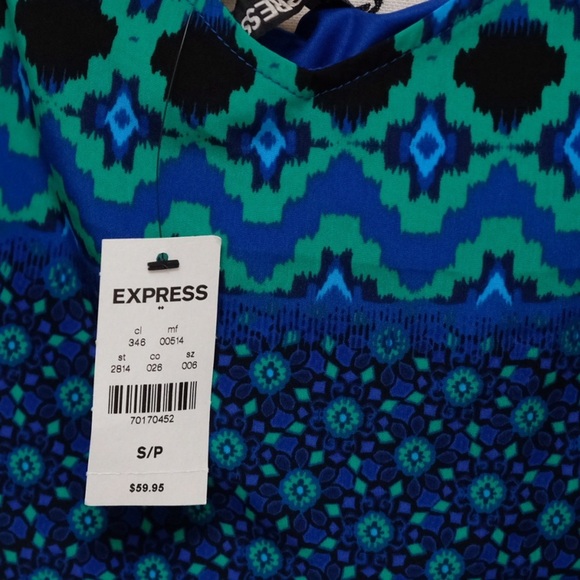 EXPRESS Dark Flower Mini Dress with Sheer details Whimsigoth - Picture 2 of 9